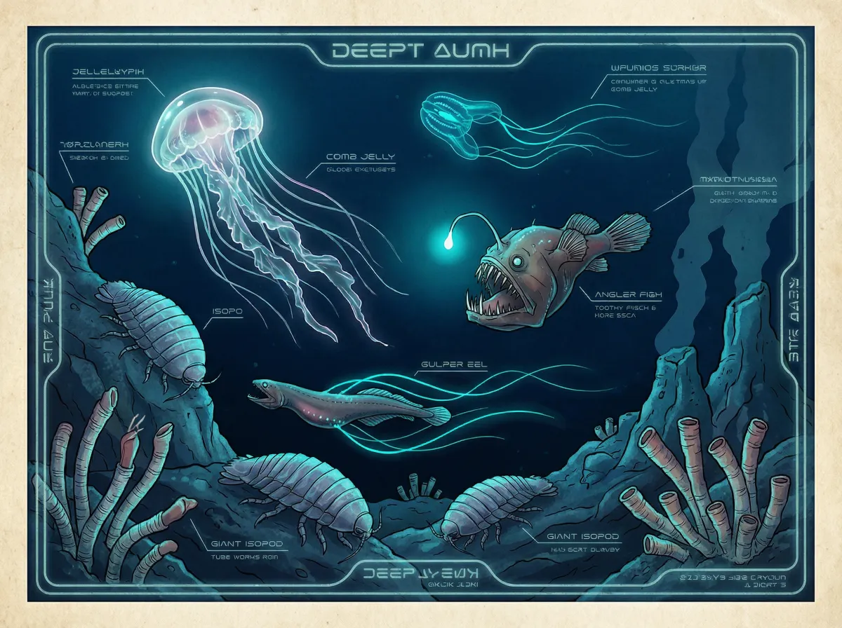 深海生物多样性图鉴 - 海角论坛