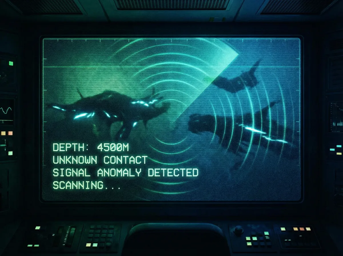 声纳检测到未知深海生物信号 - 海角论坛